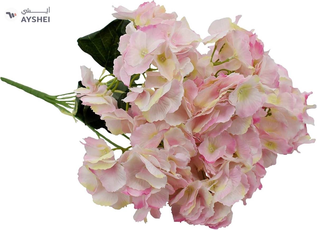 Yatai 5 Heads Silk Hydrangea Flowers Artificial Plants For Multiple Occasions-1-1