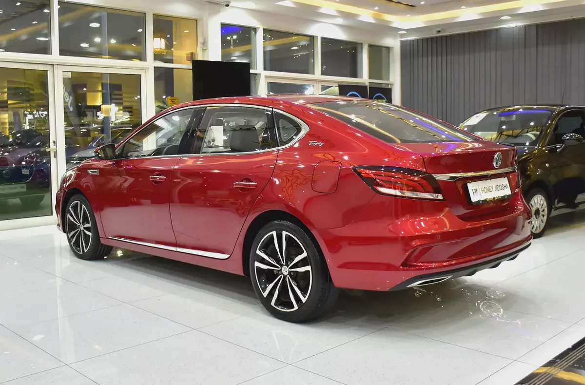 AED 428 EMi for 5Yrs | MG MG6 20T Trophy ( 2022 Model ) in Red Color GCC Specs-6-6
