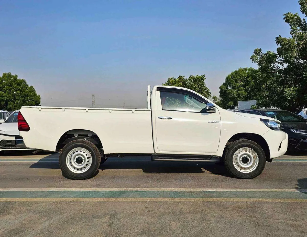 Toyota Hilux GL SINGLE CABIN BASIC / 5 + 2 HOOKS LONG BODY / 2.4L DIESEL M/T / PWR WINDOWS (CODE # DMSC)-1-0