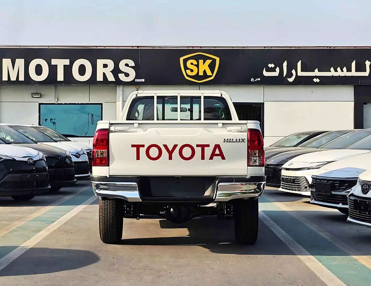 Toyota Hilux GL SINGLE CABIN BASIC / 5 + 2 HOOKS LONG BODY / 2.4L DIESEL M/T / PWR WINDOWS (CODE # DMSC)-3-0