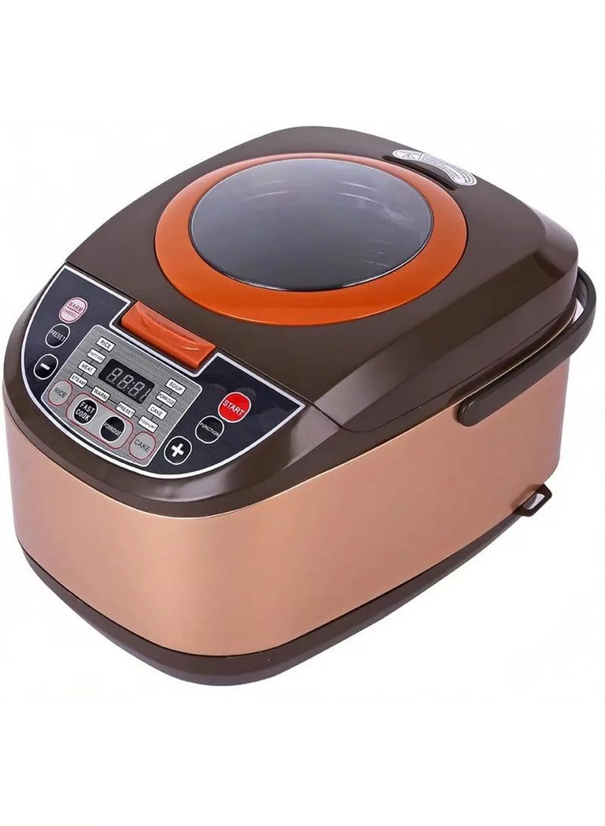 5L Smart Multi Cooker Electric Rice Cooker With Advanced Fuzzy Logic Digital Display Non-Stick Pot Large Viewing Window 12 Functions Soup Steam Porridge Cake Keep Warm Timer For Family-3-3