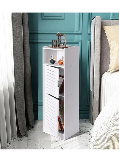 Eworld Versatile Slim Waterproof Bathroom Storage Cabinet-6