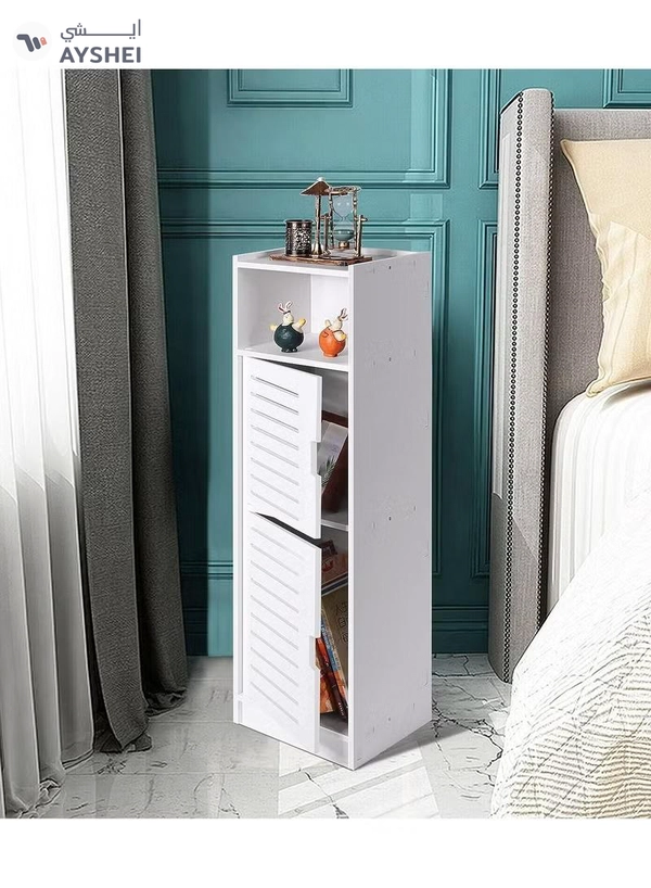 Eworld Versatile Slim Waterproof Bathroom Storage Cabinet