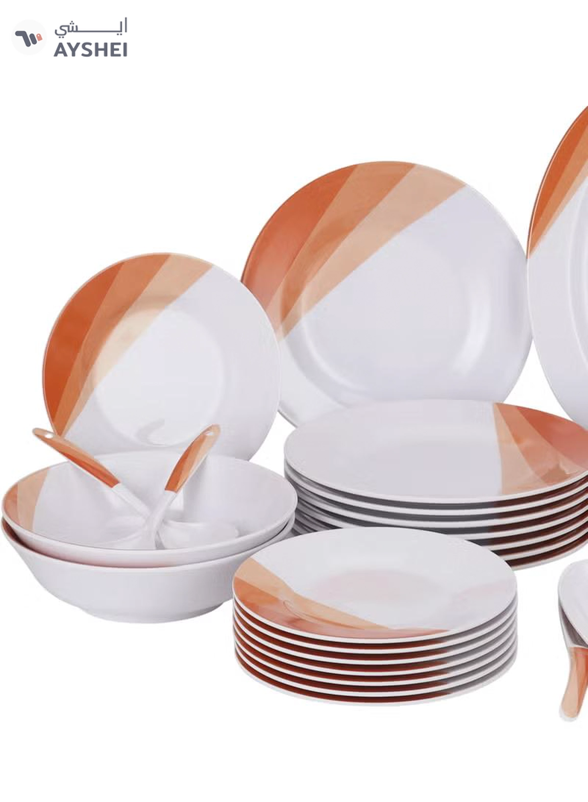Delcasa 54 pcs Melamine Ware Dinner Set DC2107-5-5