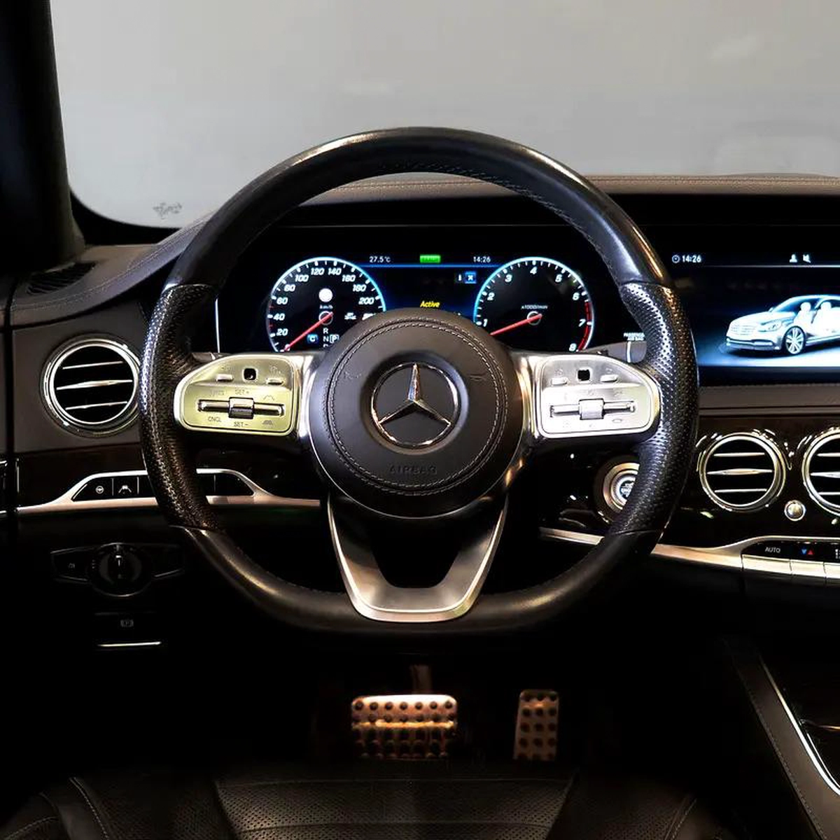 AED 3,065 pm • 0% Down payment • Mercedes Benz S450 • 1 Year Warranty-3-3