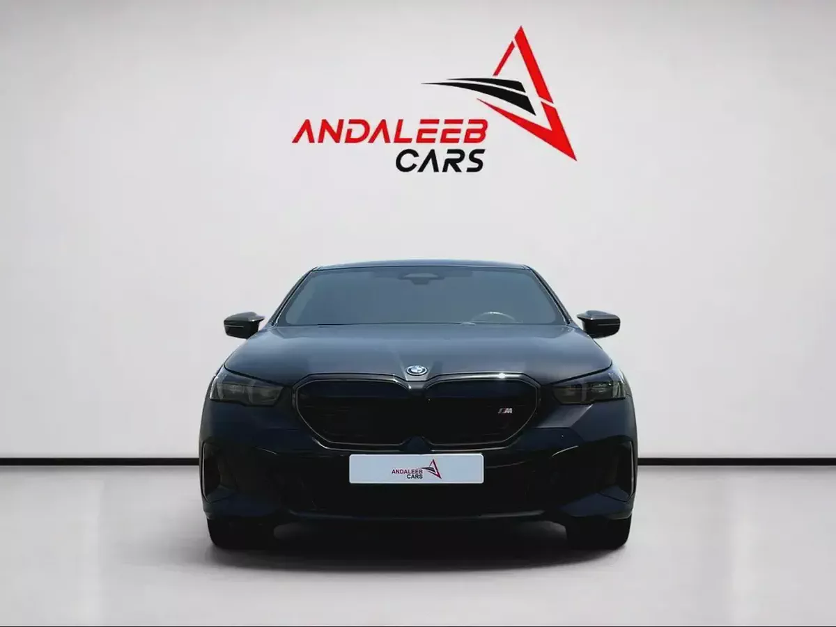 AED 4,640 P.M | 0% DOWN PAYMENT | BMW i5 M60 xDRIVE | DUAL MOTOR ELECTRIC AWD – 601 HP | FULL AGENCY-1-1