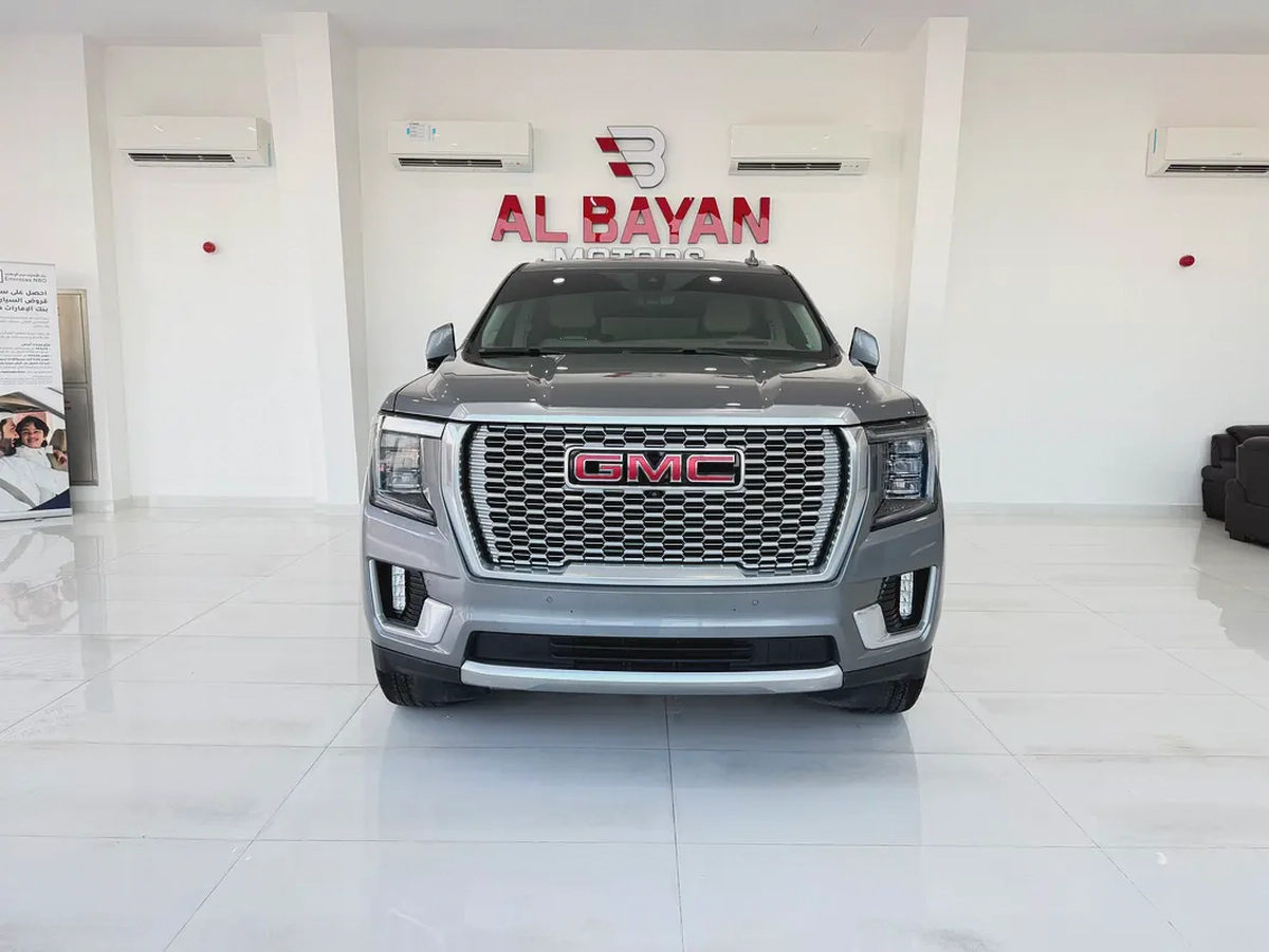 جي ام سي يوكون دينالي رمادي/ بيج 2021 (بن حمودة)-3-3