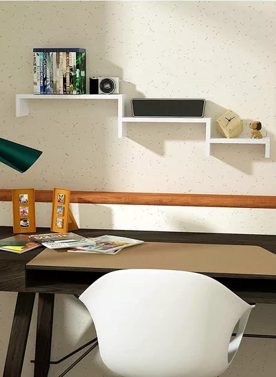 Set of 3 Wall Mounted Floating Shelf for Decorative and other Stuff-6