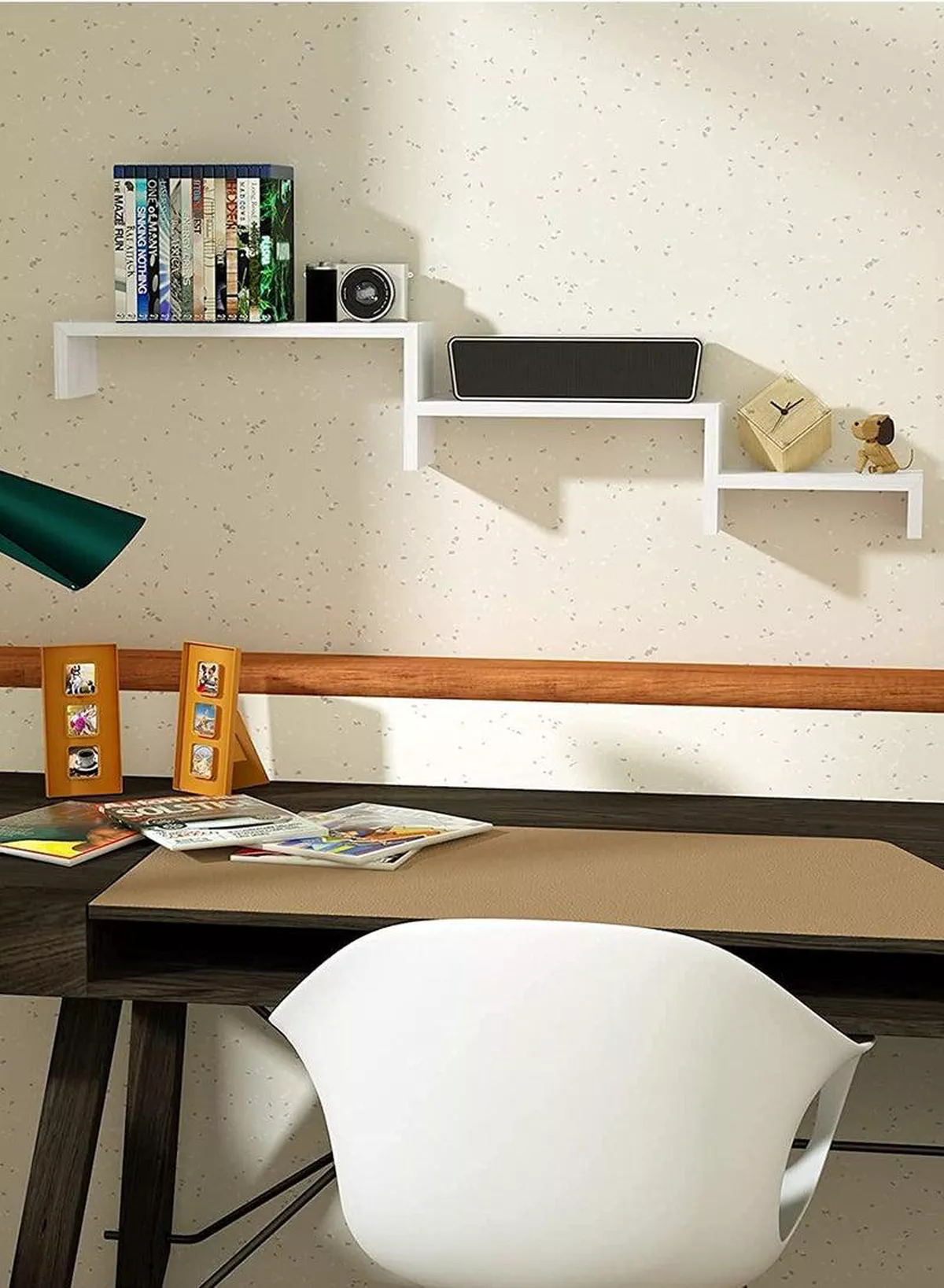 Set of 3 Wall Mounted Floating Shelf for Decorative and other Stuff-6-6