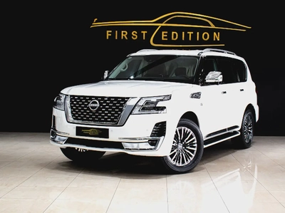 2022 ll  Nissan patrol V8 400Hp ll Gcc ll Full option Platinum Le-0