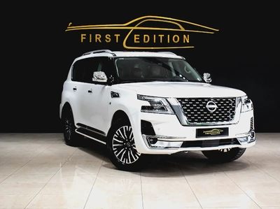 2022 ll  Nissan patrol V8 400Hp ll Gcc ll Full option Platinum Le-1
