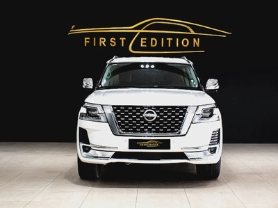 2022 ll  Nissan patrol V8 400Hp ll Gcc ll Full option Platinum Le-4