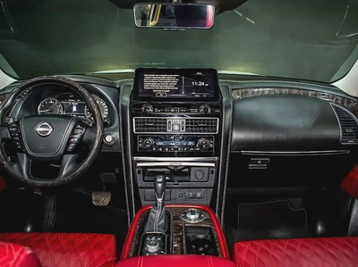 2022 ll  Nissan patrol V8 400Hp ll Gcc ll Full option Platinum Le-11