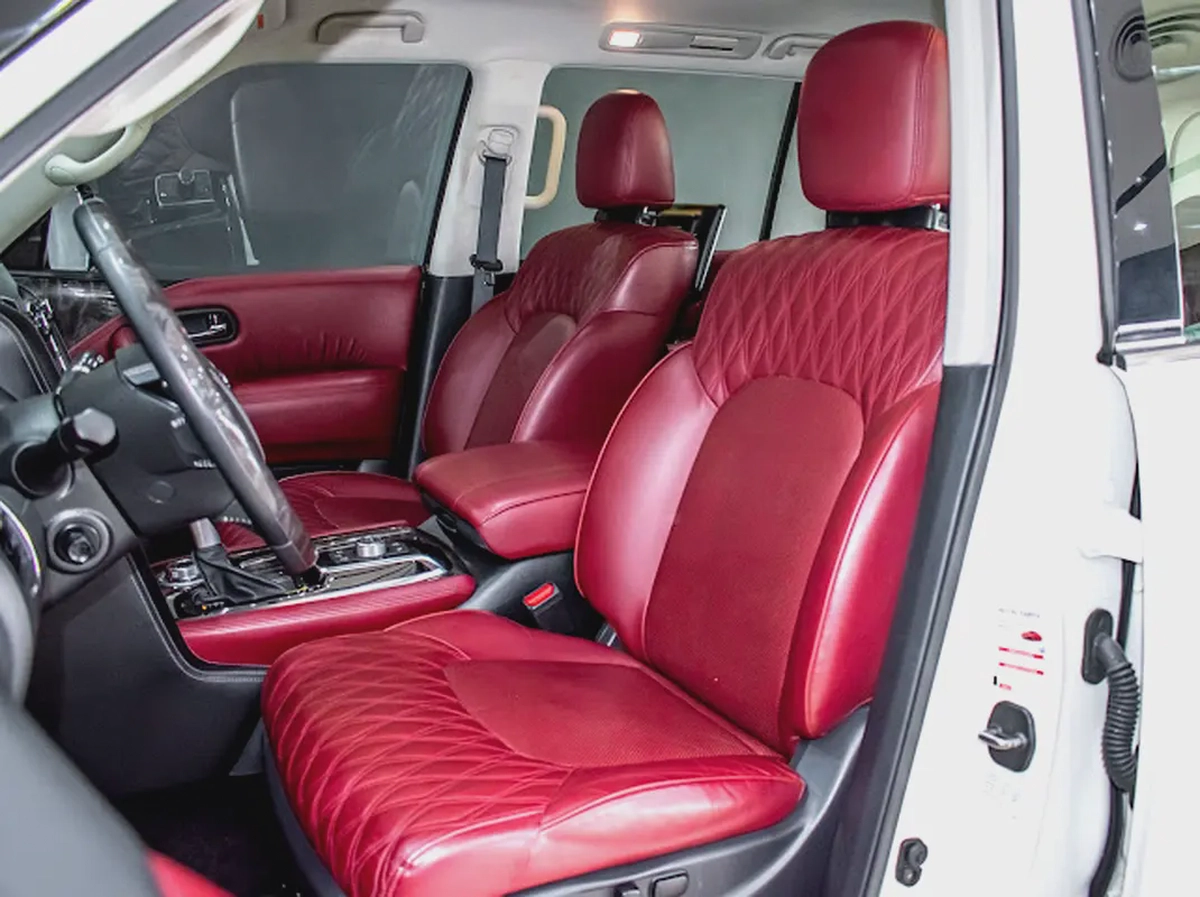 2022 ll  Nissan patrol V8 400Hp ll Gcc ll Full option Platinum Le-8-8