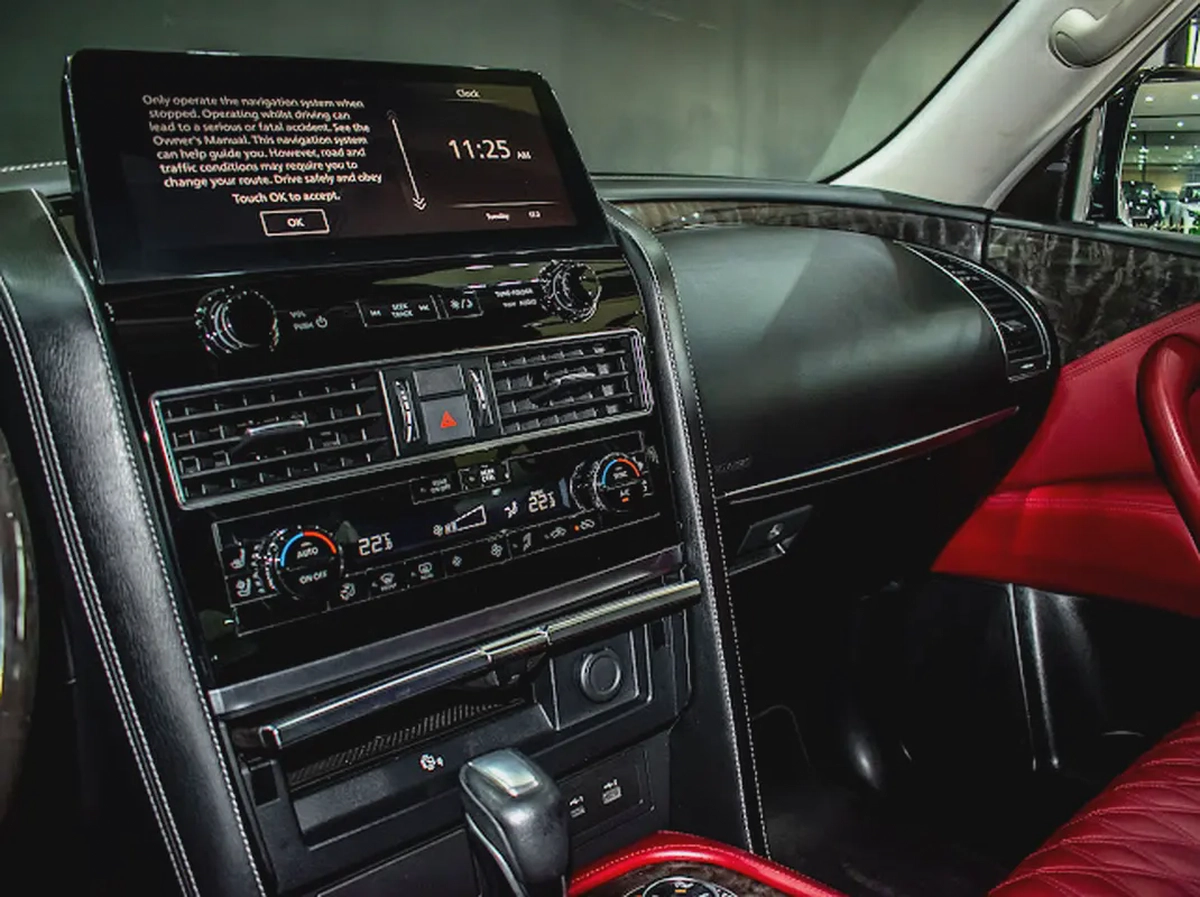 2022 ll  Nissan patrol V8 400Hp ll Gcc ll Full option Platinum Le-13-13