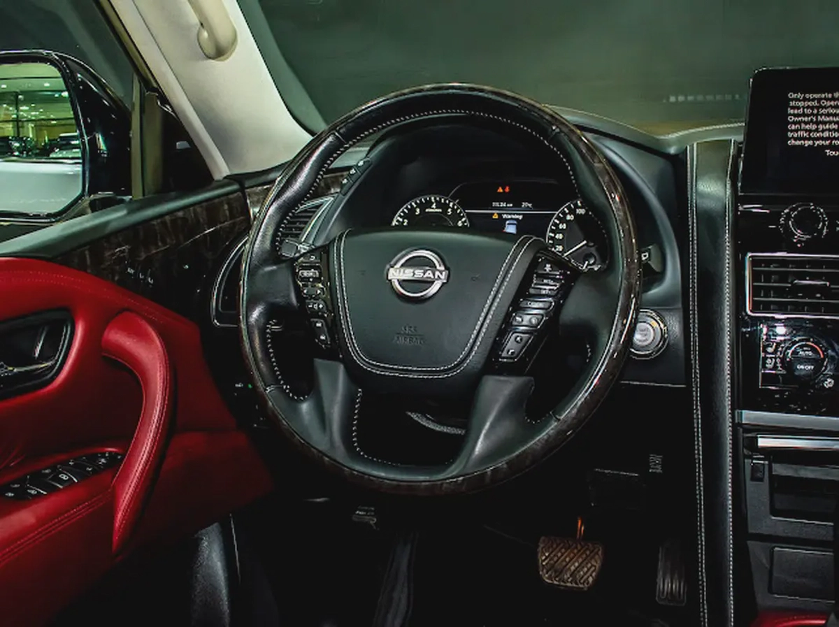 2022 ll  Nissan patrol V8 400Hp ll Gcc ll Full option Platinum Le-14-14