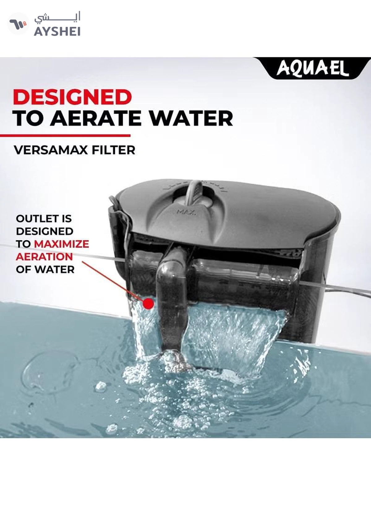  AQUARIUM Aquael VersaMax 2 External Filter [Max Flow:800 l/h] For 40-200 Litres Aquarium-5-5