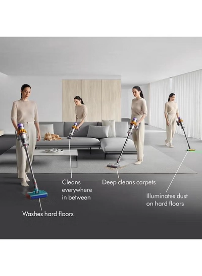 dyson Detect Submarine​ Wet & Dry Vacuum 660 W V15 Detect Submarine Yellow/Nickel-5