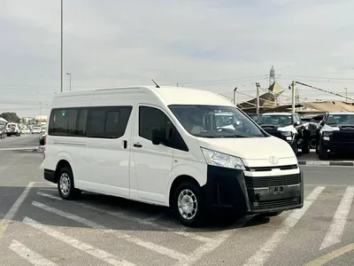 Toyota Hiace GL 2023 Toyota Hiace 3.5L V6 - GCC - Passenger Full Automatic - Patrol - 13 Seater - No Accident - 8-0