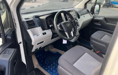 Toyota Hiace GL 2023 Toyota Hiace 3.5L V6 - GCC - Passenger Full Automatic - Patrol - 13 Seater - No Accident - 8-9