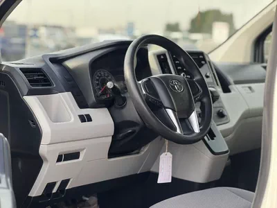 Toyota Hiace GL 2023 Toyota Hiace 3.5L V6 - GCC - Passenger Full Automatic - Patrol - 13 Seater - No Accident - 8-11