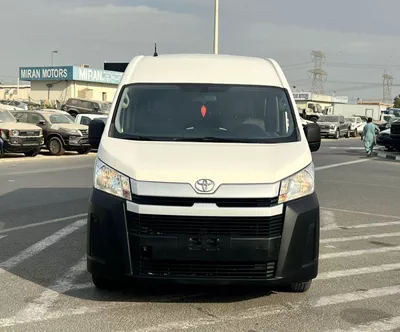 Toyota Hiace GL 2023 Toyota Hiace 3.5L V6 - GCC - Passenger Full Automatic - Patrol - 13 Seater - No Accident - 8-1