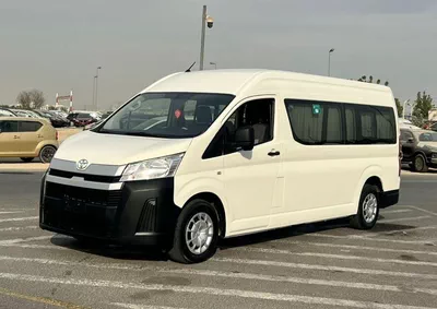 Toyota Hiace GL 2023 Toyota Hiace 3.5L V6 - GCC - Passenger Full Automatic - Patrol - 13 Seater - No Accident - 8-2
