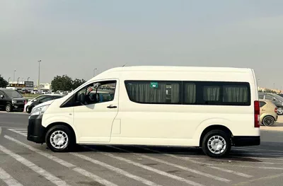 Toyota Hiace GL 2023 Toyota Hiace 3.5L V6 - GCC - Passenger Full Automatic - Patrol - 13 Seater - No Accident - 8-3