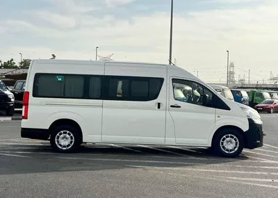 Toyota Hiace GL 2023 Toyota Hiace 3.5L V6 - GCC - Passenger Full Automatic - Patrol - 13 Seater - No Accident - 8-8