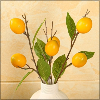 Yatai Artificial Fruit Branch, Realistic Look and Touch Fruit Branches for Decorating Vase-1