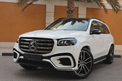 MERCEDES-BENZ GLS450-4MATIC-2024-13000KM-GCC SPECS-UNDER WARRANTY-NIGHT PACKAGE-0