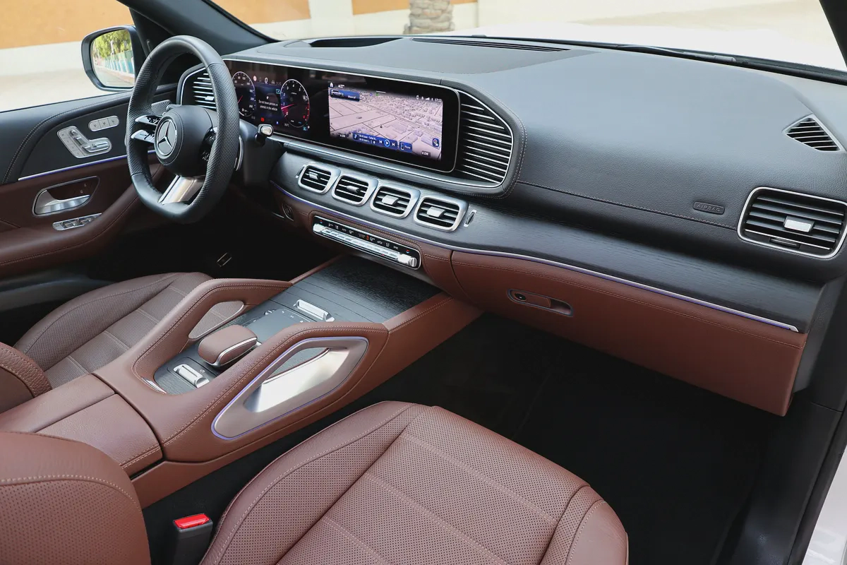 MERCEDES-BENZ GLS450-4MATIC-2024-13000KM-GCC SPECS-UNDER WARRANTY-NIGHT PACKAGE-14-14