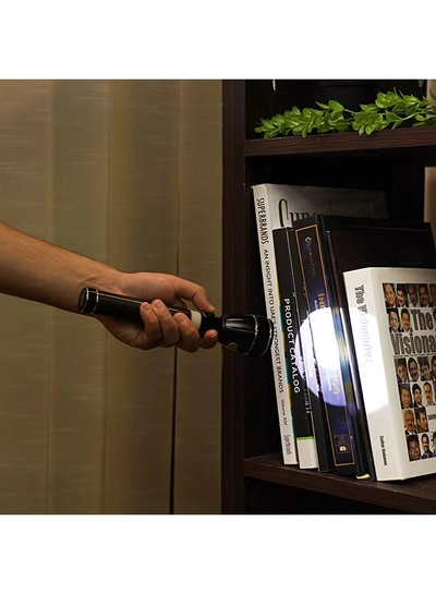 Olsenmark 4-In-1 Rechargeable LED Flashlight Black-6
