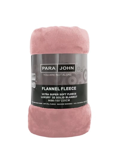 PARAJOHN Flannel Fleece Blanket Double (200x230) For All Season, Fluffy Blanket Warm Bed Throws For Sofa & Bed, Comfortable And Soft Double Flannel Fleece Blanket-1