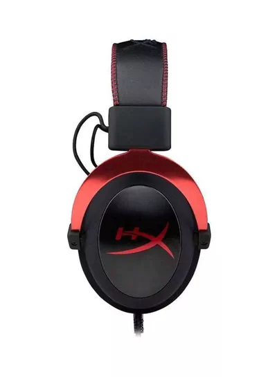 HyperX Cloud II Gaming Headset - 7.1 Surround Sound - Memory Foam Ear Pads - Durable Aluminum Frame - Multi Platform Headset - Works with PC, PS4, PS4 PRO, Xbox One, Xbox One S - Red-4P5M0AA-1