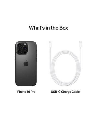 Apple iPhone 16 Pro 128GB Black Titanium 5G With FaceTime - Middle East Version-5