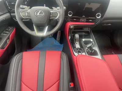 2026 Lexus NX 300 – Black Exterior with Red Interior-19