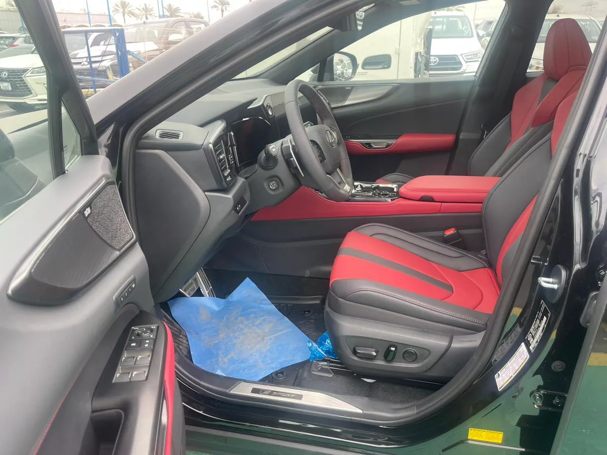 2026 Lexus NX 300 – Black Exterior with Red Interior-1-1