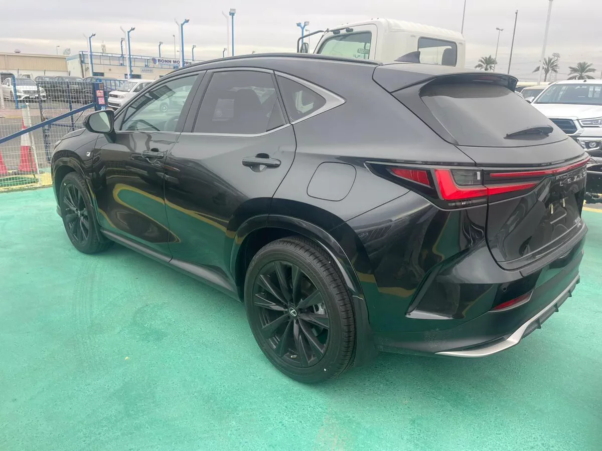 2026 Lexus NX 300 – Black Exterior with Red Interior-2-2
