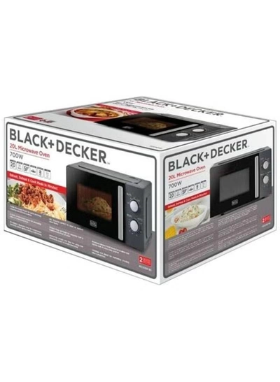 BLACK+DECKER Solo Microwave Oven 20 L 700 W MZ2015P-B5 Black-1