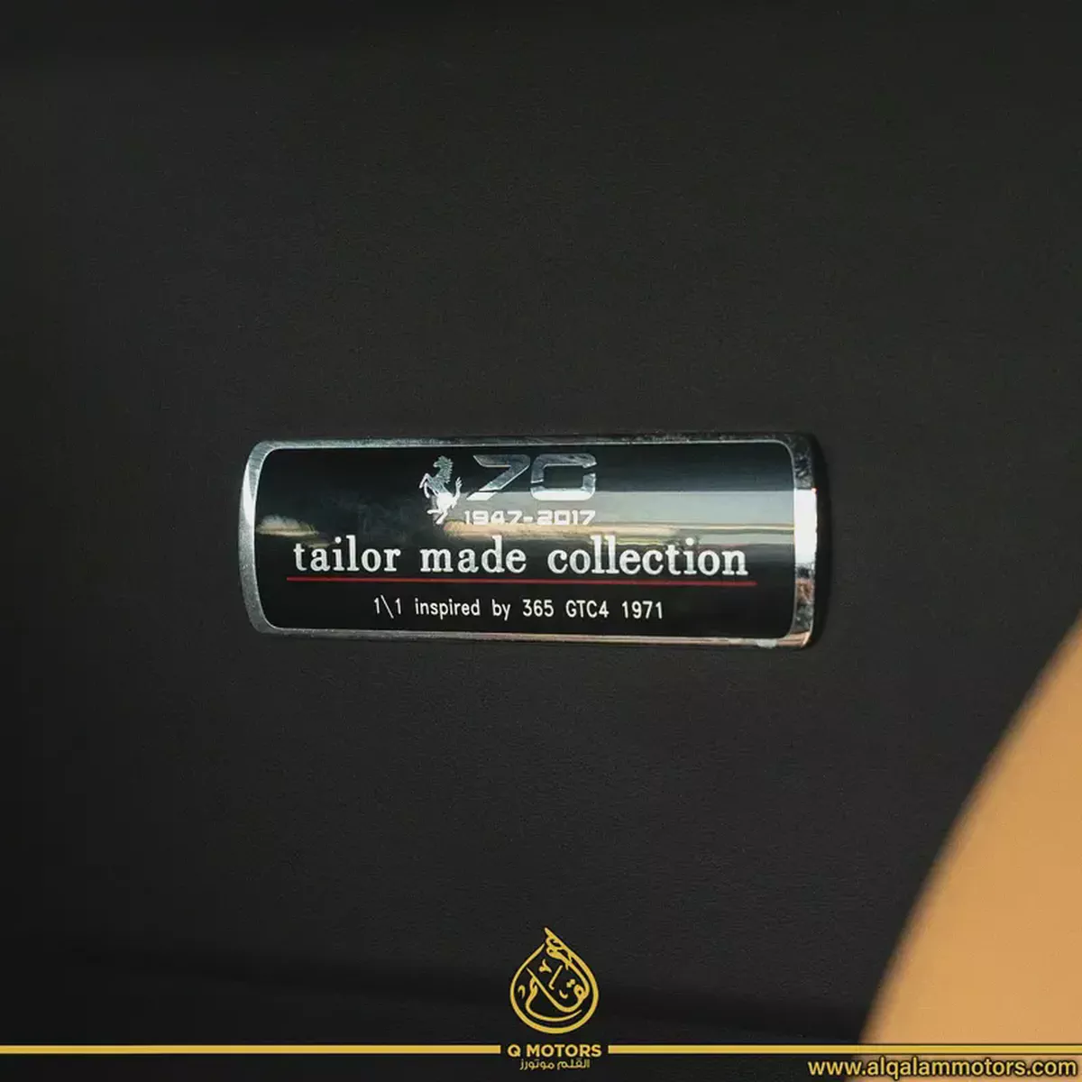 2018 FERRARI 488 GTB ( TAILOR MADE ) ( 1 OF 1 ) 70th Anniversary GCC DONE ONLY 600KM-11-11