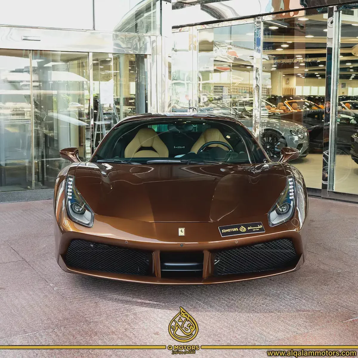 2018 FERRARI 488 GTB ( TAILOR MADE ) ( 1 OF 1 ) 70th Anniversary GCC DONE ONLY 600KM-3-3