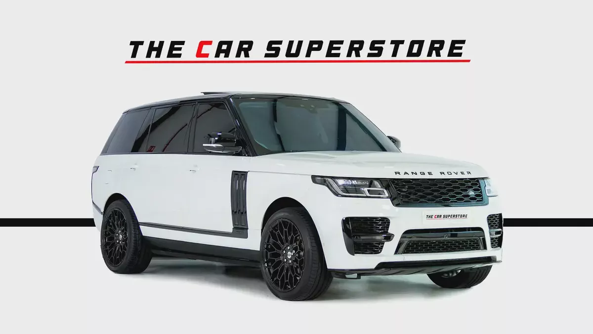 Range Rover Vogue Long Wheel Base-GCC-SVO Kit-Full Service History Available-Under Warranty-1-1