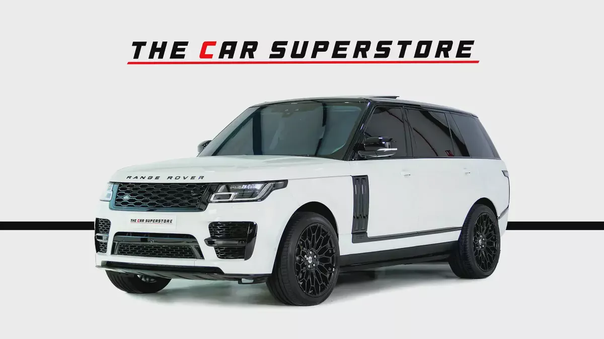 Range Rover Vogue Long Wheel Base-GCC-SVO Kit-Full Service History Available-Under Warranty-3-3