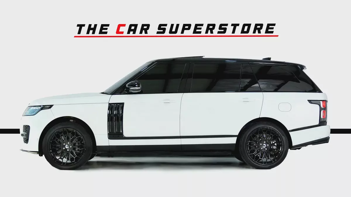 Range Rover Vogue Long Wheel Base-GCC-SVO Kit-Full Service History Available-Under Warranty-4-4