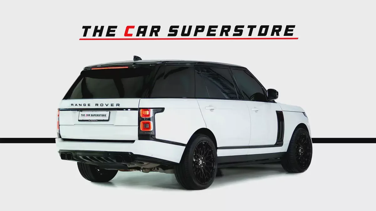 Range Rover Vogue Long Wheel Base-GCC-SVO Kit-Full Service History Available-Under Warranty-7-7
