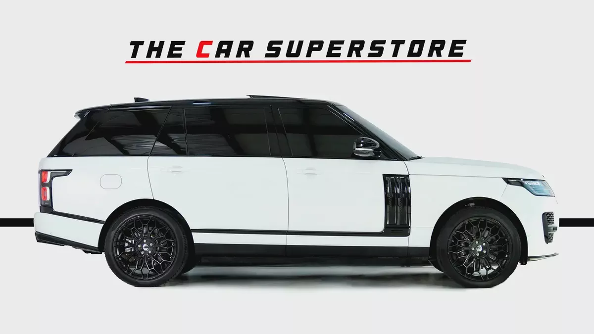 Range Rover Vogue Long Wheel Base-GCC-SVO Kit-Full Service History Available-Under Warranty-8-8