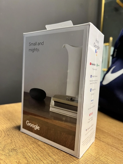 new google nest mini not used ~ Serious person contact me-0