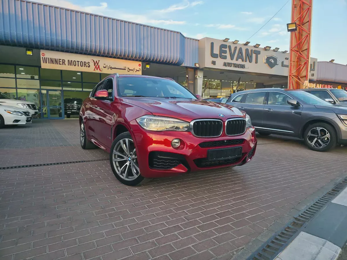 BMW X6 XDrive 3.5 M-Kit Twin Power Turbo Full Option Gcc Single Owner Original Paint Well Maintaind