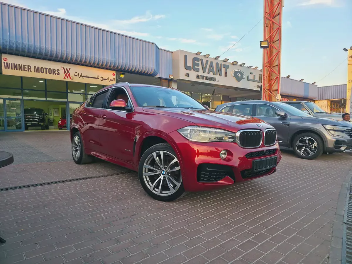 BMW X6 XDrive 3.5 M-Kit Twin Power Turbo Full Option Gcc Single Owner Original Paint Well Maintaind-2-2